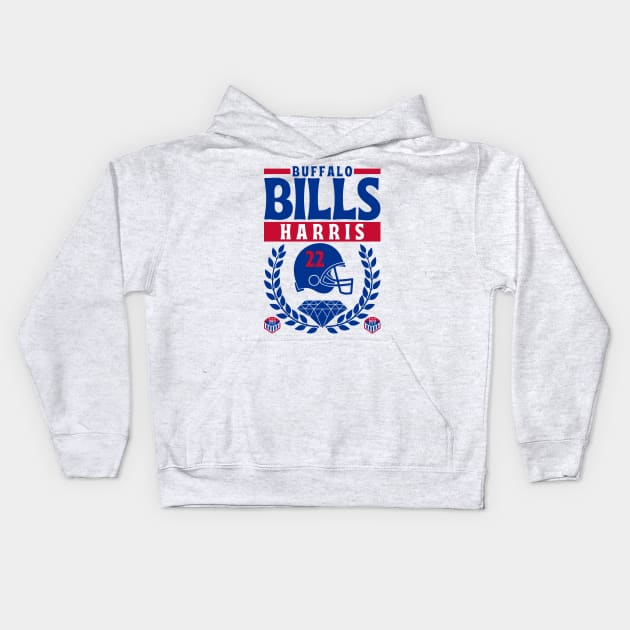 Buffalo Bills Harris 22 Edition 3 Kids Hoodie by Astronaut.co